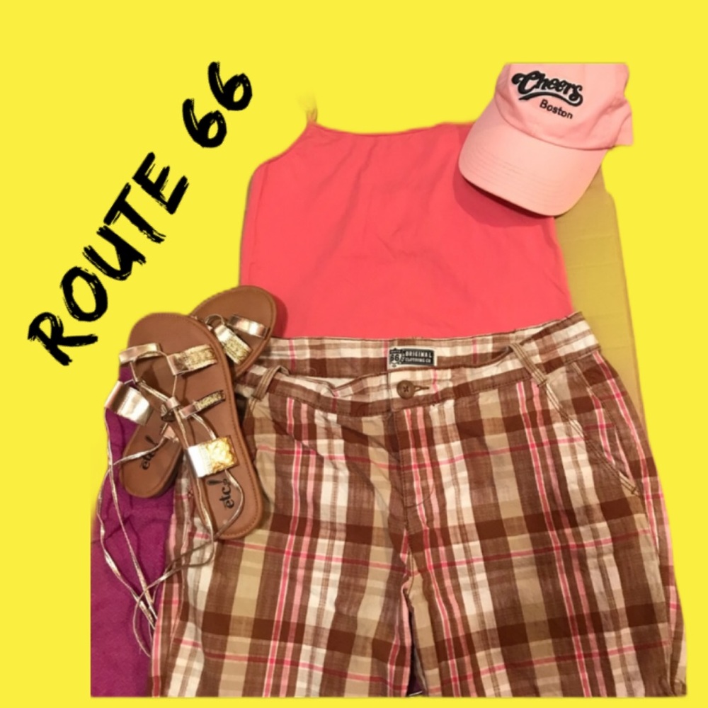EUC/Bermuda shorts/size 7/8 juniors/Route 66